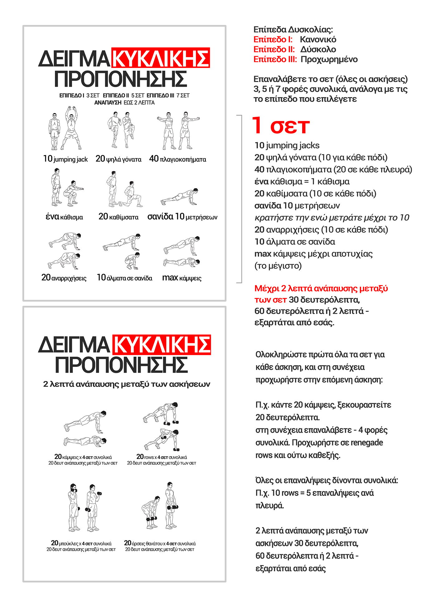 DAREBEE Workout Manual